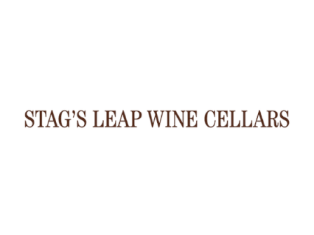 The image contains the text "STAG'S LEAP WINE CELLARS" in a serif font.