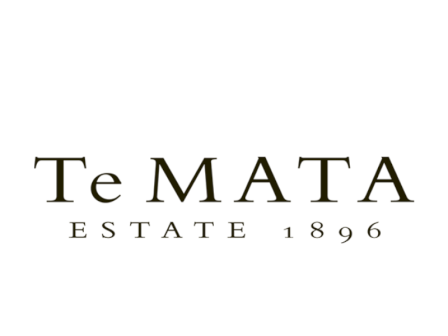 A logo reading &ldquo;Te MATA&rdquo; with &ldquo;ESTATE 1896&rdquo; underneath.