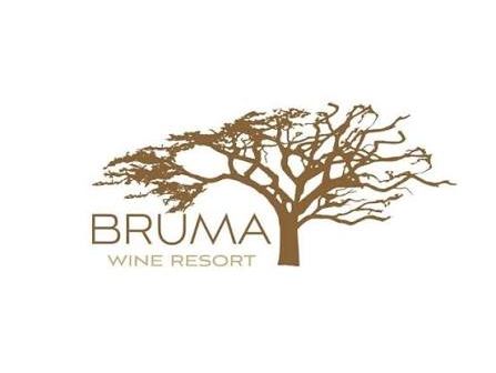 A logo reading &ldquo;BRUMA WINE RESORT&rdquo; with a brown tree silhouette above the text.