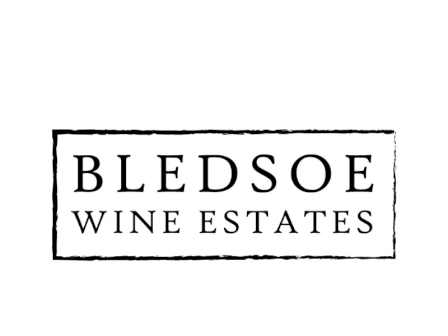 A label reading &ldquo;Bledsoe Wine Estates,&rdquo; likely for a winery brand.